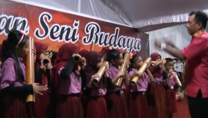 Musik Bambu, Hibur Pagelaran Budaya KPU Konsel