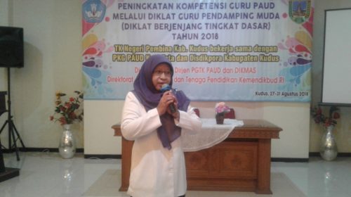 Lima Hari, Guru PAUD Kudus Ikuti Diklat Peningkatan Kompetensi
