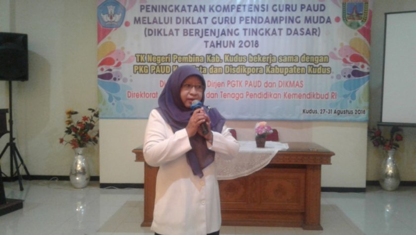 Lima Hari, Guru PAUD Kudus Ikuti Diklat Peningkatan Kompetensi