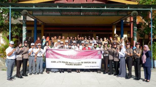 Ini Pesan Moral Kapolsek Murhum Baubau Jelang HUT Polwan 70