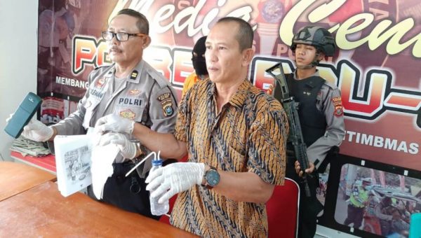 Polres Baubau Bekuk Pengguna Sabu