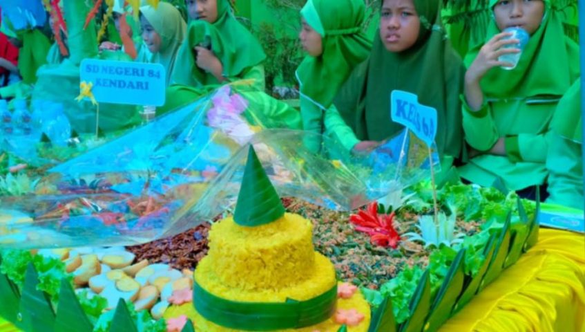 SDN 84 Kendari Rayakan Maulid Nabi dengan Lomba Male
