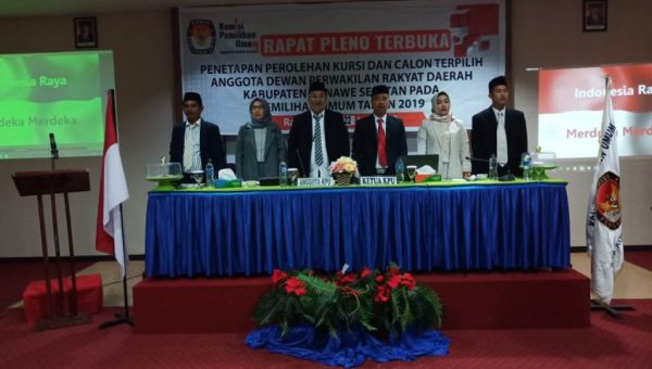 ﻿KPUD Konsel Tetapkan Calon Anggota DPRD, Didominasi Wajah Baru