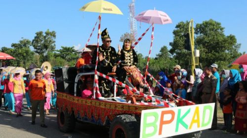 Jelang HUT ke XV, Pemda Konsel Gelar Karnaval Budaya