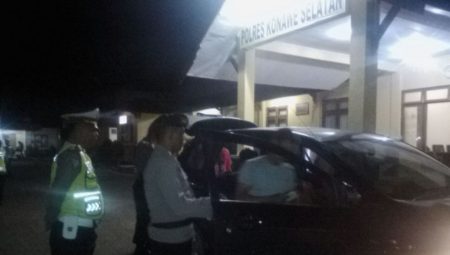 Kasat Lantas Polres Konsel Pimpin Razia Cipkon