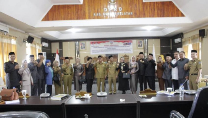 DPRD Konsel Setujui Pertanggungjawaban APBD 2018, KUA-PPAS Perubahan 2019 Segera Dibahas