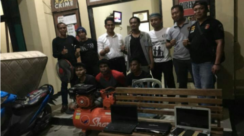 Tiga Maling Specialis Rumah Kosong di Kendari Ditangkap Polisi