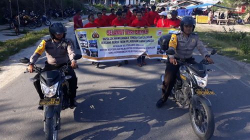 Rayakan May Day 1 Mei 2018, Polsek Masteng Silahturahmi Bersama Buruh