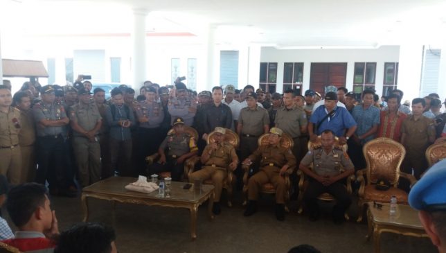 Demo AMKM, Bupati Konsel: Nonjob Karena Sering Tinggalkan Tugas