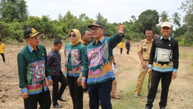 Bupati Konsel Tinjau Lokasi Pembangunan Pasar Ambaipua, Ini Tujuannya