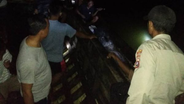 Buaya di Sungai Lambale Butur Terkam Perakit Kayu
