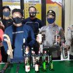 Polisi Amankan Miras dan Sajam Saat Operasi Sikat Anoa 2020