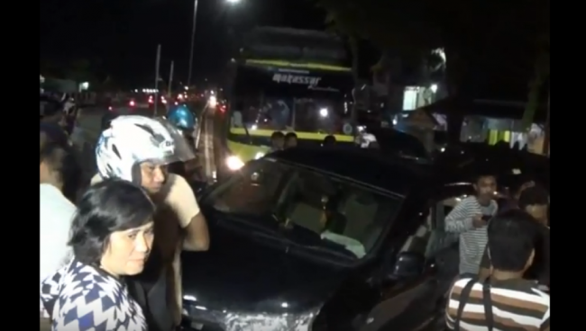Rusak Parah, Randis Panwaslu Kolaka Alami Kecelakaan