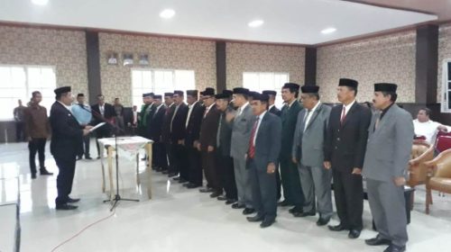 Puluhan Esalon Dua dan Tiga Berganti, Ini Kata Bupati Muna