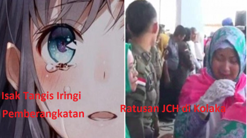 Isak Tangis Iringi Pemberangkatan Ratusan JCH Kolaka