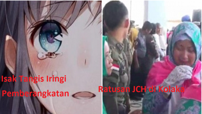 Isak Tangis Iringi Pemberangkatan Ratusan JCH Kolaka