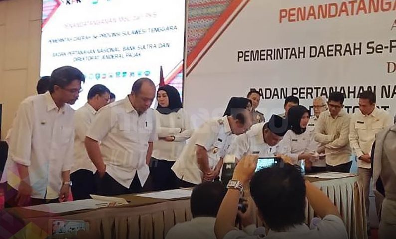 Wakil Ketua KPK Jadi Saksi Kesepahaman Pemprov Sultra dengan Tiga Lembaga