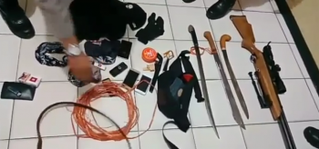 Video Tim Patroli Polres Baubau Tangkap Terduga Perusuh