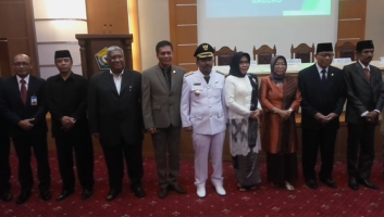 Ketua DPRD Sultra Hadiri Pelantikan Pj Walikota Baubau