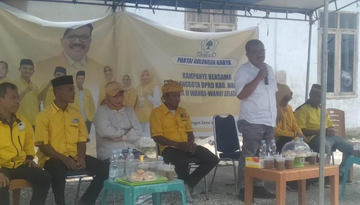 Kampanye Partai Golkar di Wangsel Wakatobi : Bersatu, Berjuang Untuk Menang