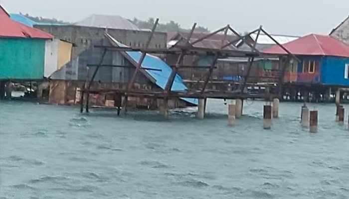 Cuaca Buruk, Sejumlah Rumah Warga di Wakatobi Rusak Diterjang Angin Kencang