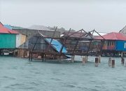 Cuaca Buruk, Sejumlah Rumah Warga di Wakatobi Rusak Diterjang Angin Kencang
