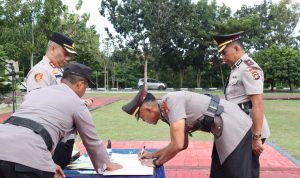 Mutasi Dilingkup Polres Wakatobi: Kompol La Ode Surahman Pindah ke Polda Sultra