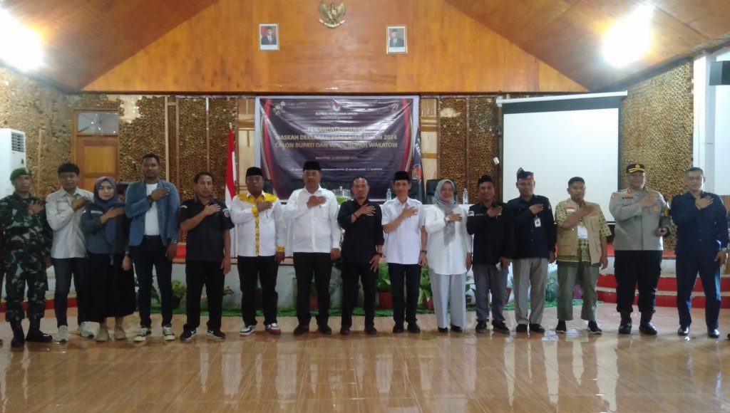 Paslon Bupati dan Wakil Bupati Wakatobi Diminta Kedepankan Kampanye Sehat, Sportif Hingga Jauhi Fitnah
