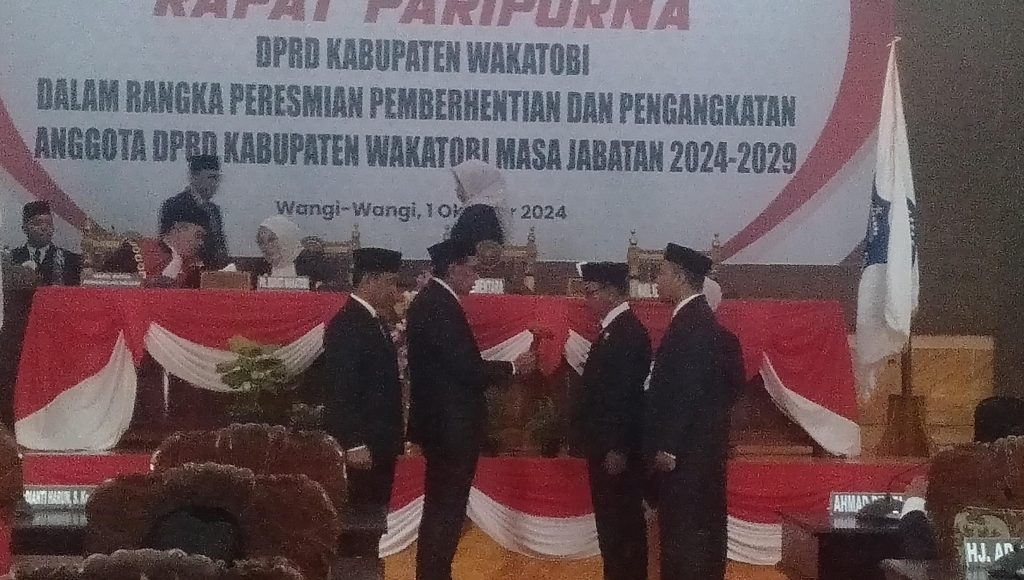 25 Anggota DPRD Terpilih di Wakatobi Resmi Dilantik