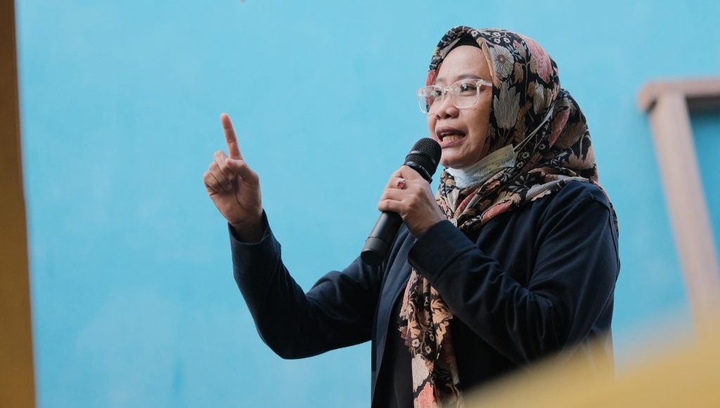 Sarni, Srikandi yang Lantang Suarakan 'Ganti Bupati' di Barisan Paslon HARUM