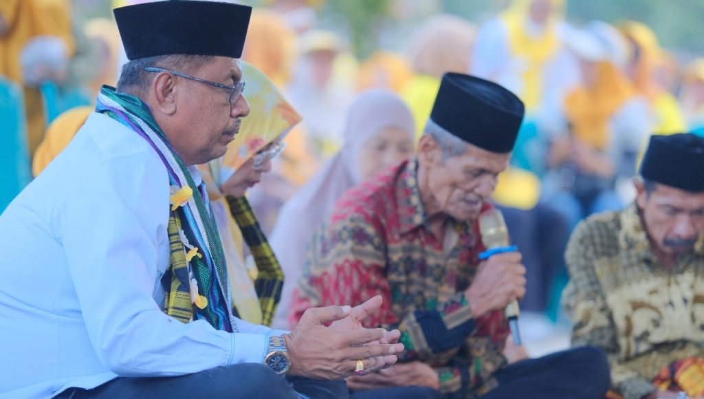 Respons Hamiruddin Saat di Doakan Masyarakat Wungka Menang Pilkada 2024