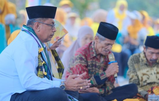 Respons Hamiruddin Saat di Doakan Masyarakat Wungka Menang Pilkada 2024