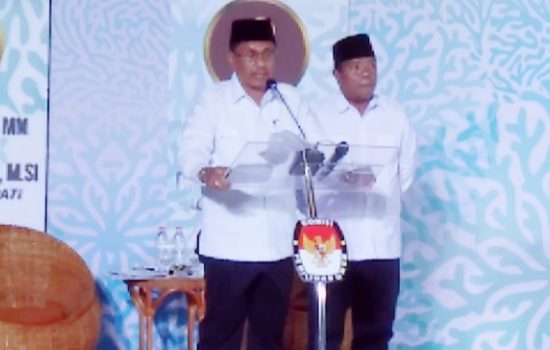 Debat Pilkada Wakatobi, Paslon Harum Tampil Memukau