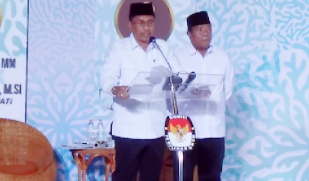 Debat Pilkada Wakatobi, Cabup Hamiruddin Tampil Memukau