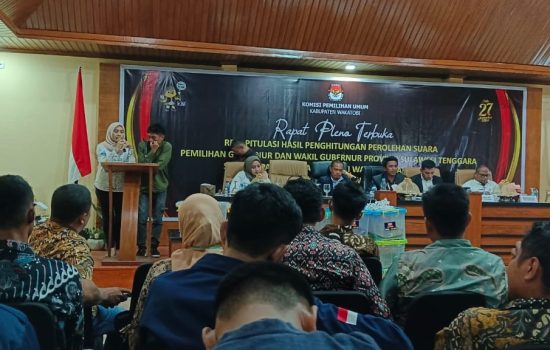 Alasan Tim Paslon Harum Tolak Hasil Rekapitulasi KPU di Wakatobi