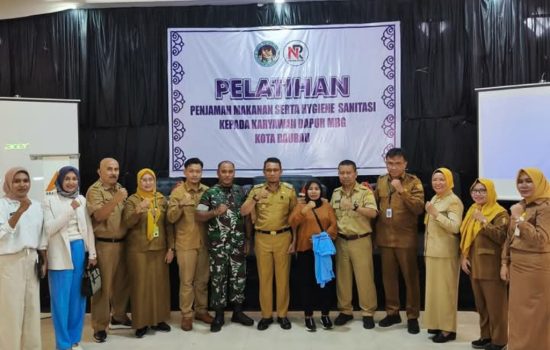 Karyawan Dapur MBG Diberi Pelatihan Pastikan Penyaluran MBG Higiene Sanitasi