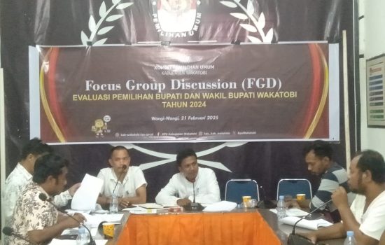 Gelar FGD, Jurnalis Dorong KPU Wakatobi Libatkan Media untuk Keterbukaan Informasi