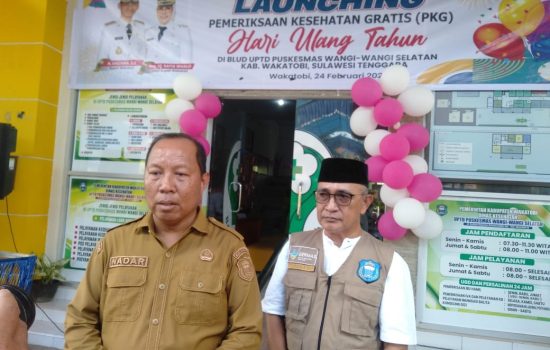 Pemda Wakatobi Launching PKG, Program Asta Cita Presiden Prabowo Subianto
