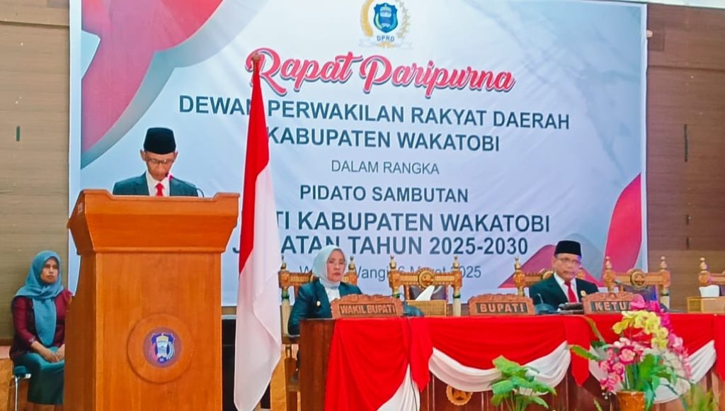 Dihadapan DPRD Haliana Beberkan Visi Misi Wakatobi 2025-2030