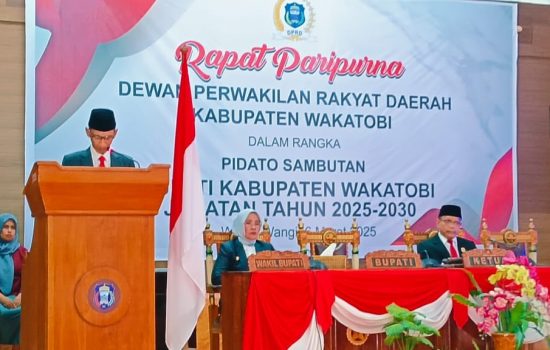 Dihadapan DPRD Haliana Beberkan Visi Misi Wakatobi 2025-2030