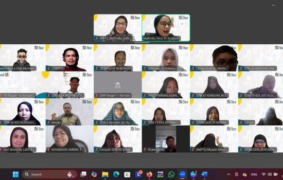 MAFINDO Kendari bersama Dinas Pendidikan Kota Kendari Gelar Kelas Kecerdasan Artifisial – AI Goes To School