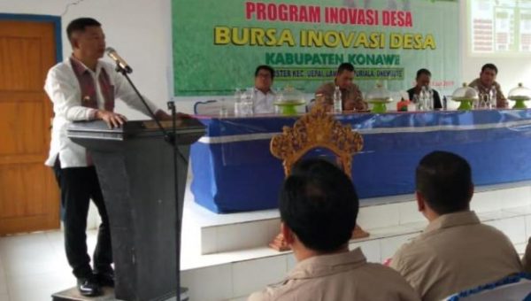 ﻿Bursa Inovasi Desa. Ini Harapan Wakil Bupati Konawe Kedesa-desa