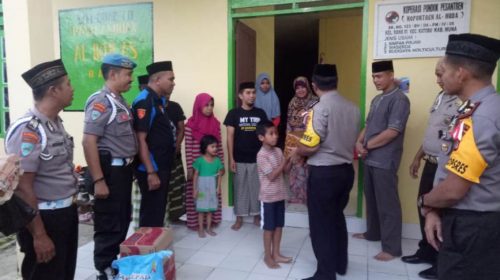 Jelang HUT Bhayangkara Ke 72, Kapolres Muna Adakan Anjangsana