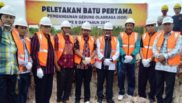 ﻿Pembangunan GOR di Wakatobi Dimulai, Anggarannya Rp 14 Miliar