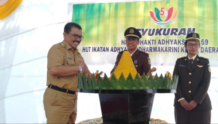 Bupati Wakatobi Arhawi Hadiri Syukuran Hari Bhakti Adhyaksa ke-59
