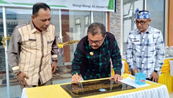 Dua UPTD Puskesmas Diresmikan, Begini Harapan Bupati Wakatobi