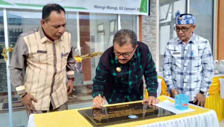 Dua UPTD Puskesmas Diresmikan, Begini Harapan Bupati Wakatobi