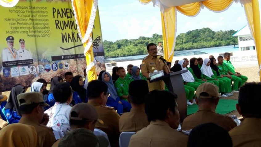 Arhawi Hadiri Pesta Panen Rumput Laut, Ini Ungkapan Petani