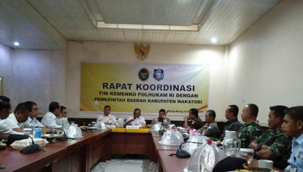 ﻿Pemda Wakatobi Terima Kunjungan Tim Kemenko Polhukam, Masalah Ini