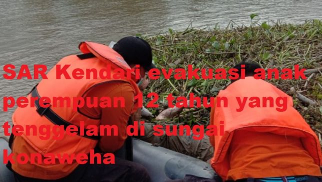 SAR Kendari Temukan Anak yang Tenggelam di Sungai Konaweha